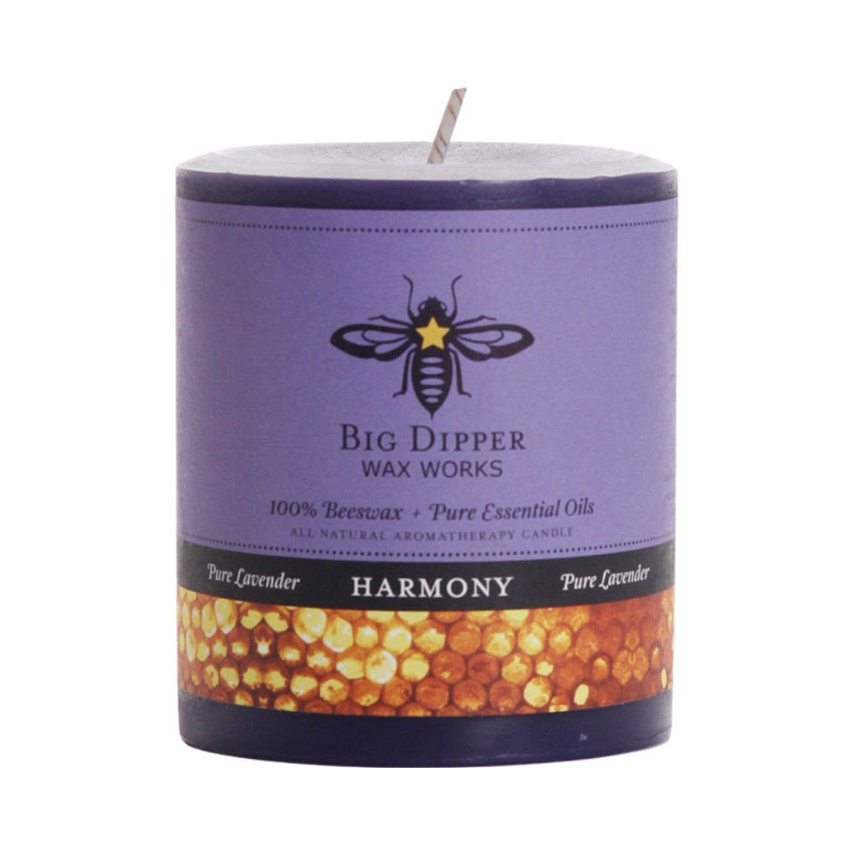 Beeswax Pillar Candles – Aromatherapy – 3 Sizes, 9 Scents