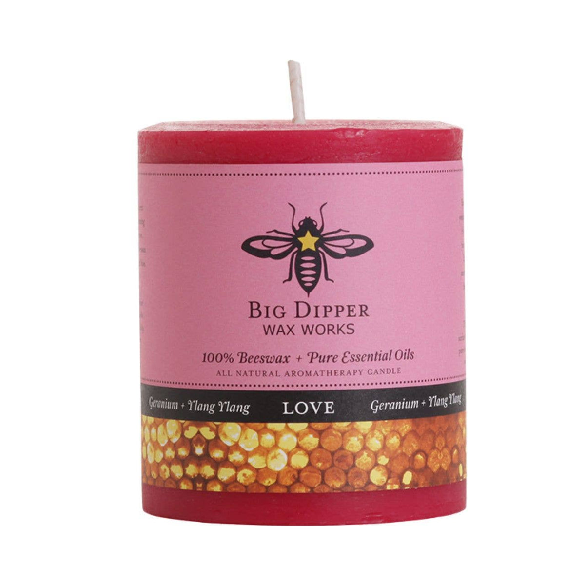 Beeswax Pillar Candles – Aromatherapy – 3 Sizes, 9 Scents