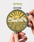 Mountains Sticker - Outdoor Stickers