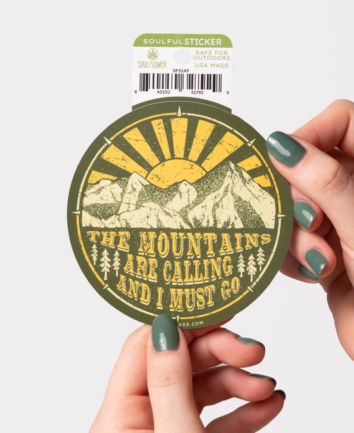 Mountains Sticker - Outdoor Stickers