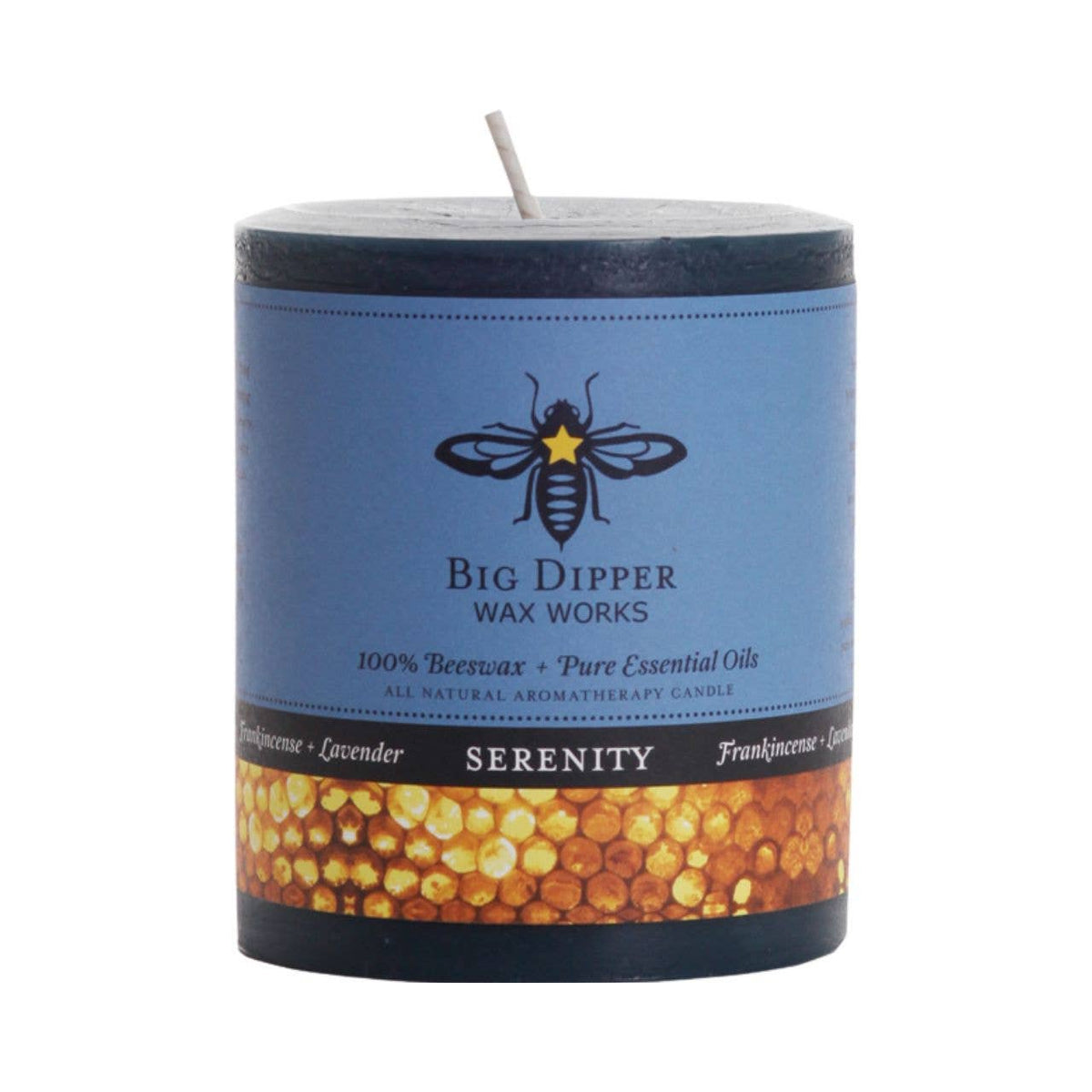 Beeswax Pillar Candles – Aromatherapy – 3 Sizes, 9 Scents