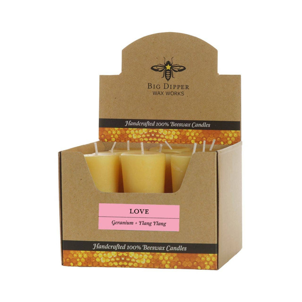 Votive Candles – Beeswax Aromatherapy – 15 Hour Burn