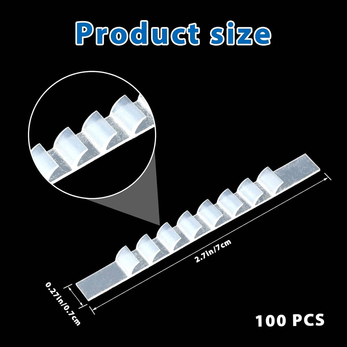 200 Pcs Non Slip Hanger Grips for Wood Hangers