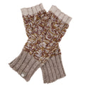 Alpaca Gloves - Braided - Clay