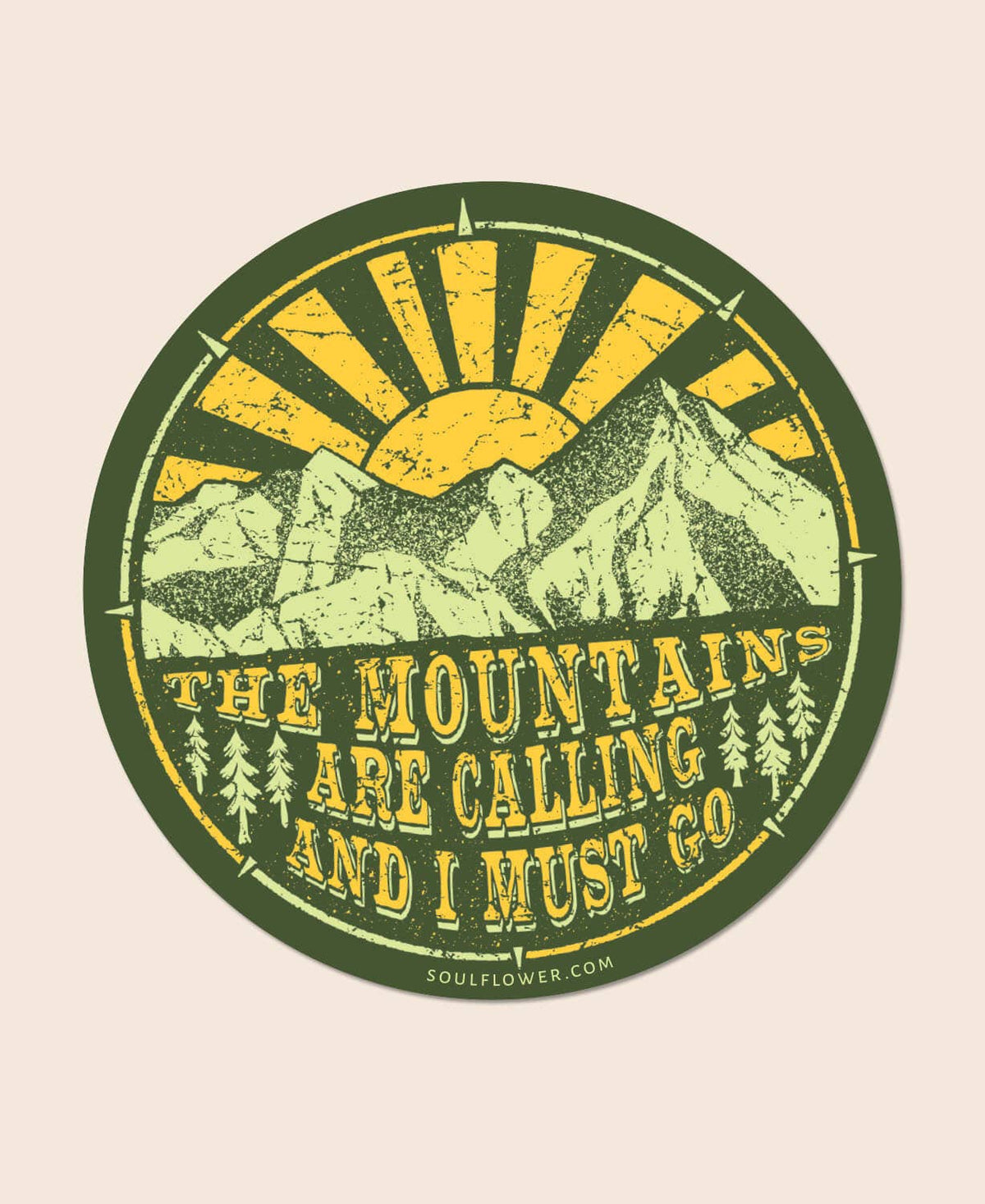 Mountains Sticker - Outdoor Stickers