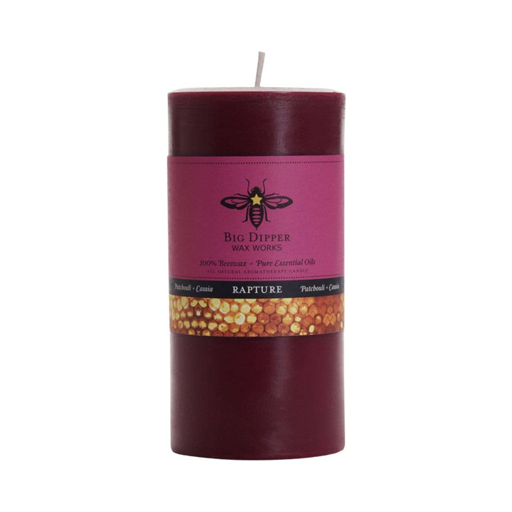 Beeswax Pillar Candles – Aromatherapy – 3 Sizes, 9 Scents
