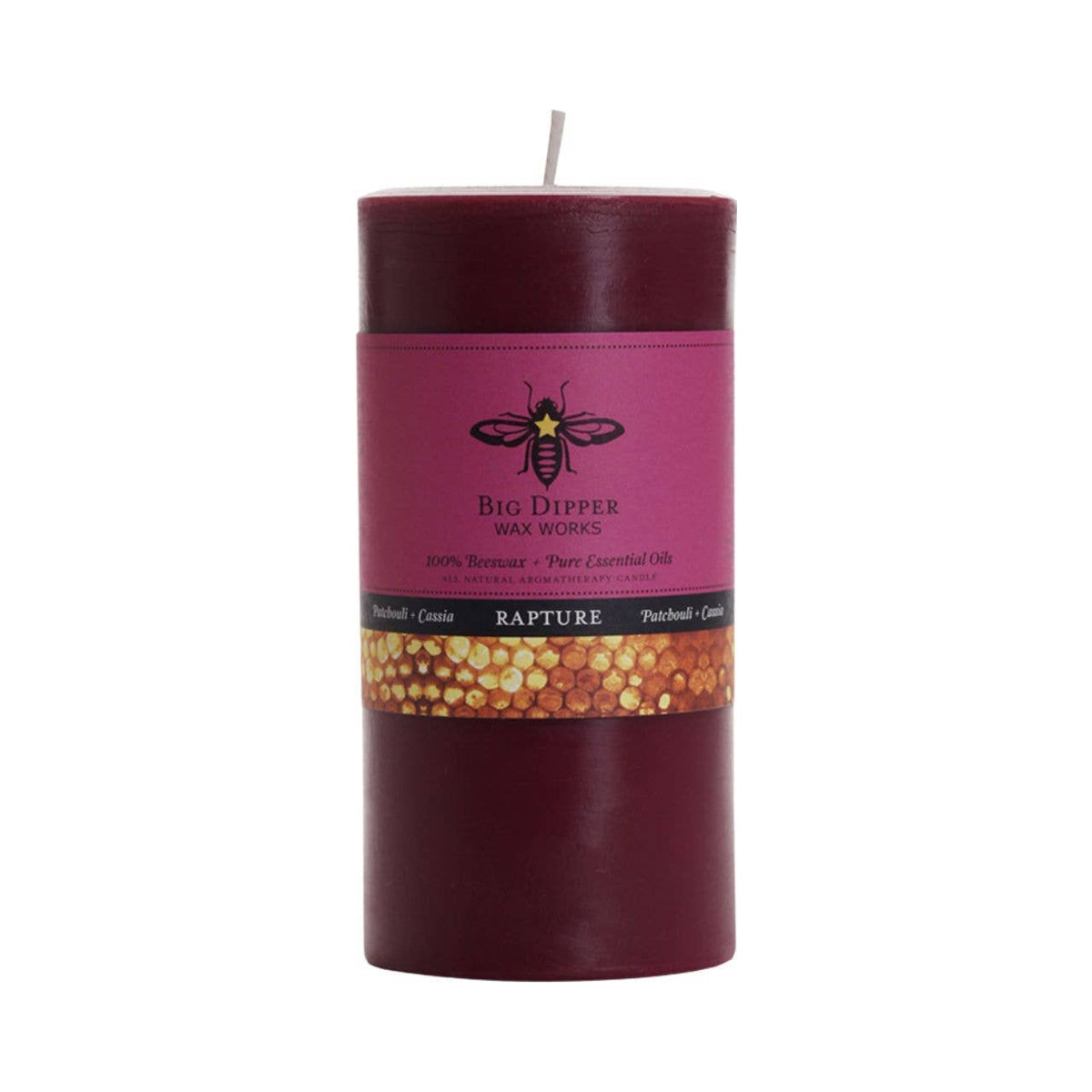 Beeswax Pillar Candles – Aromatherapy – 3 Sizes, 9 Scents