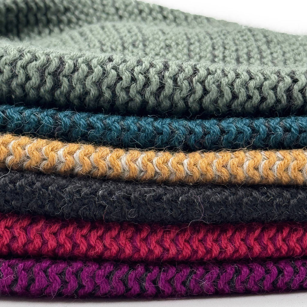 Alpaca Beanie Hat - Trail - Teal Blue