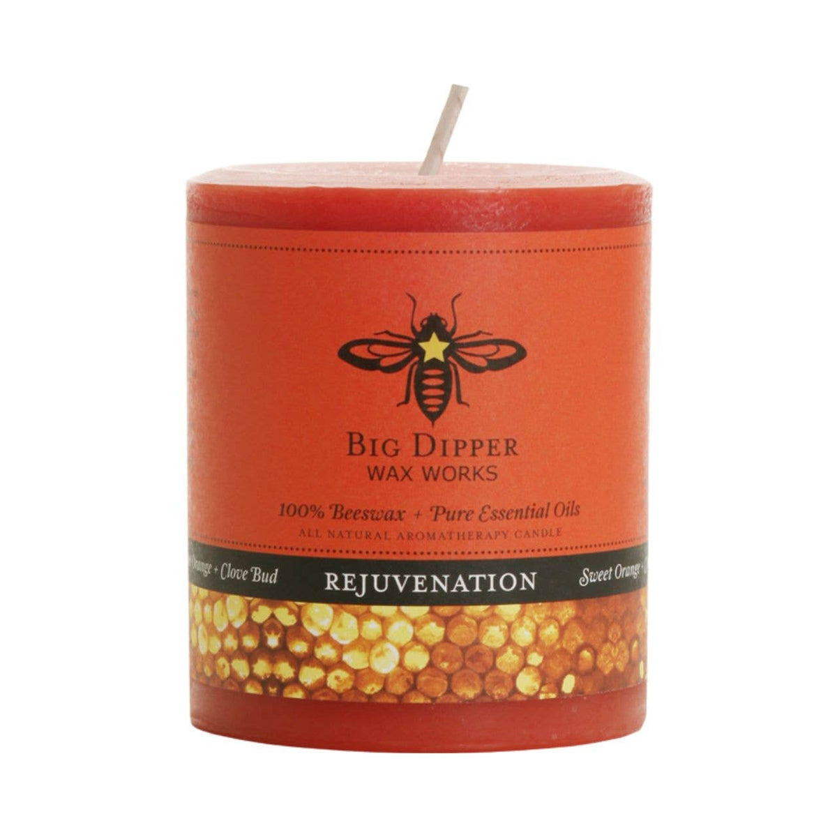 Beeswax Pillar Candles – Aromatherapy – 3 Sizes, 9 Scents