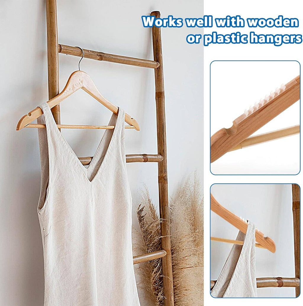 200 Pcs Non Slip Hanger Grips for Wood Hangers
