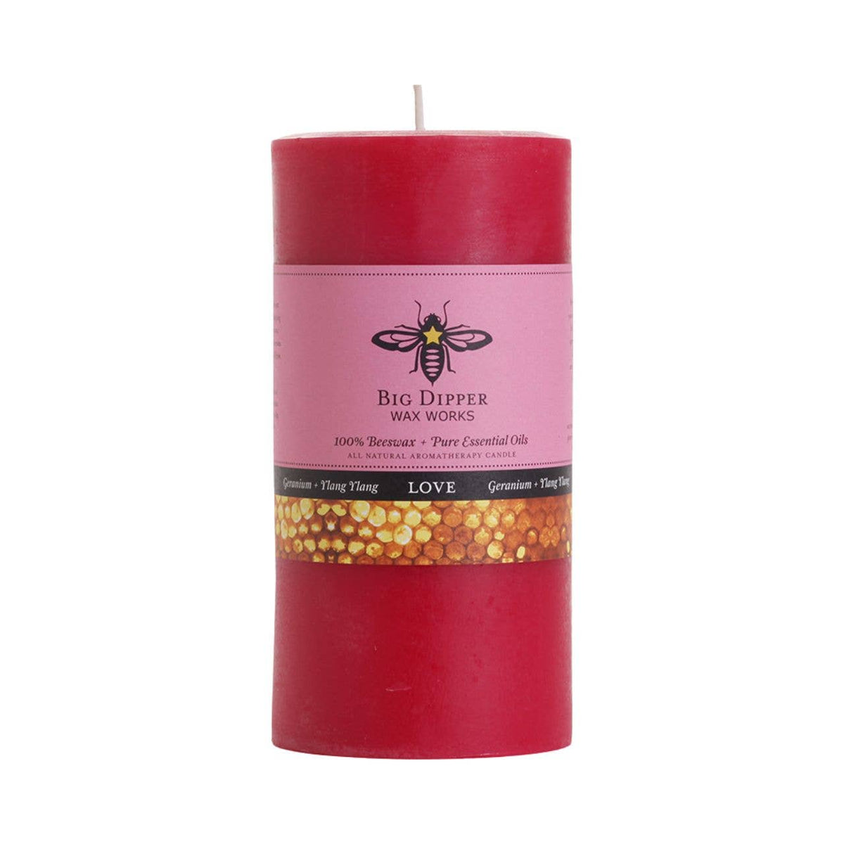 Beeswax Pillar Candles – Aromatherapy – 3 Sizes, 9 Scents