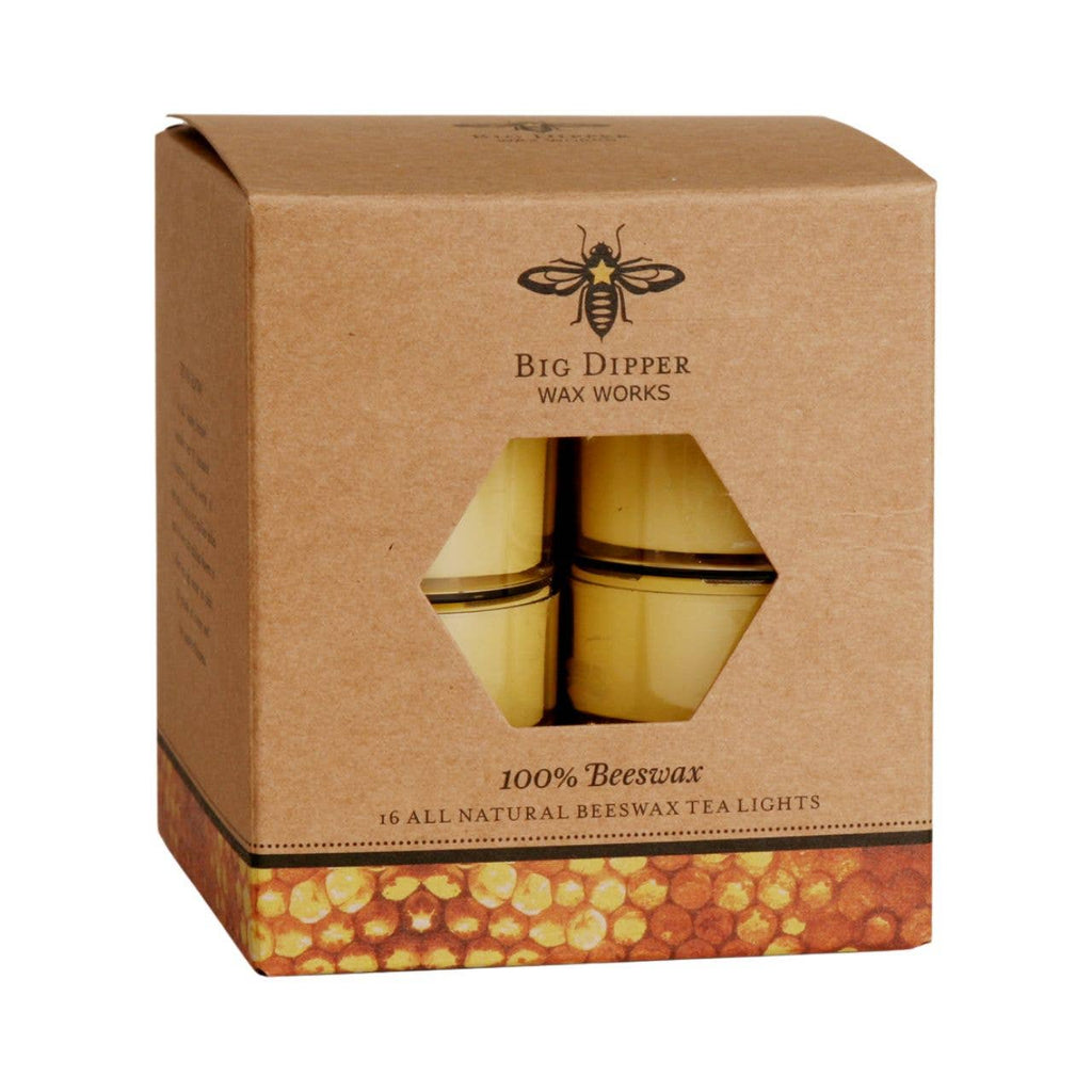 Tea Light Candles – 100% Pure Beeswax – 5 Hour Burn