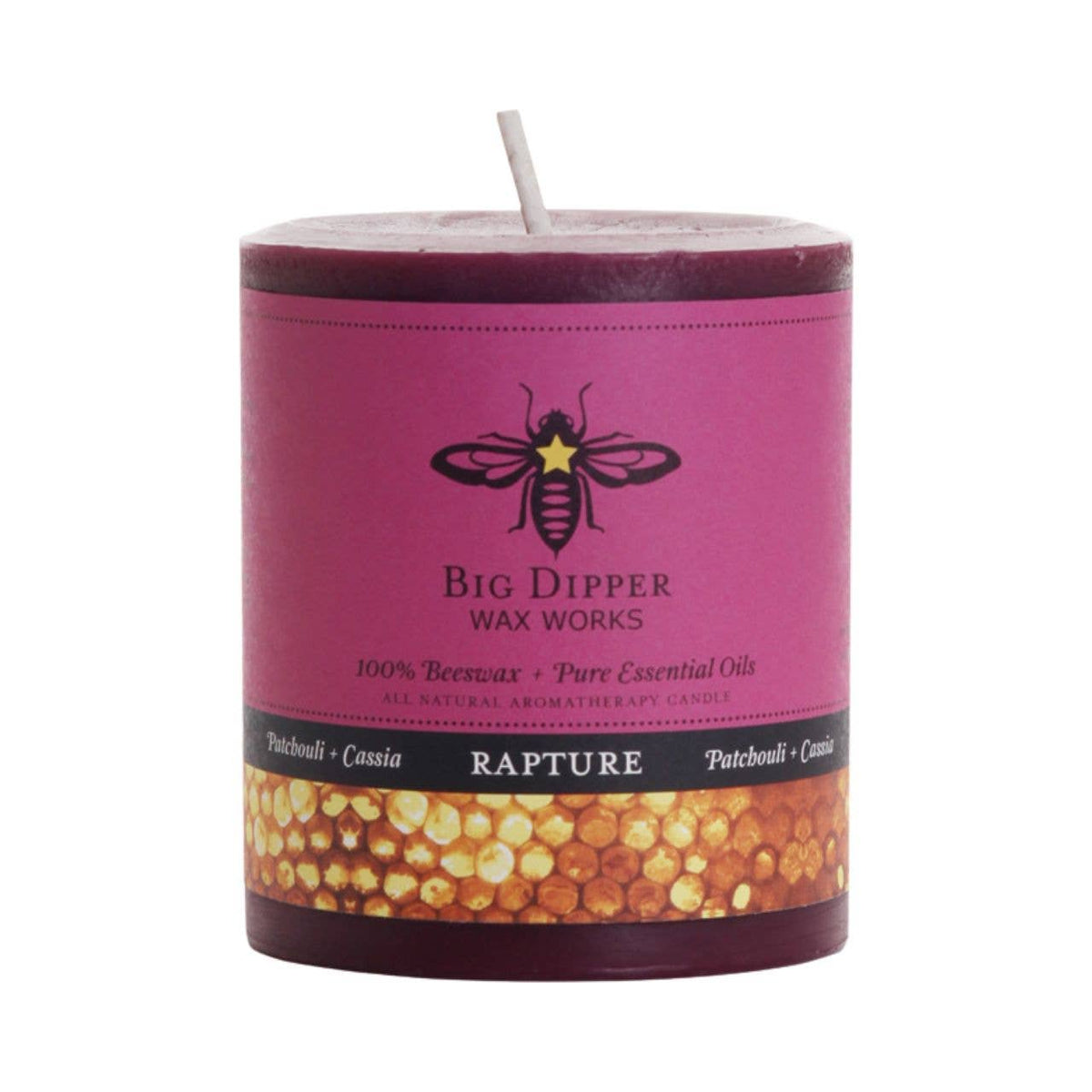 Beeswax Pillar Candles – Aromatherapy – 3 Sizes, 9 Scents